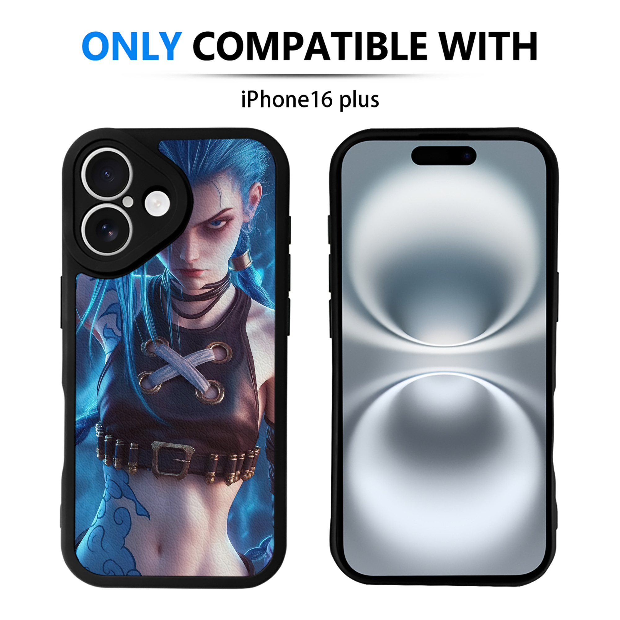 リーグ・オブ・レジェンド League of Legends LOL 【iPhone 16シリーズ対応】シリコンスマホケース（レザー調） 材質：シリコン
